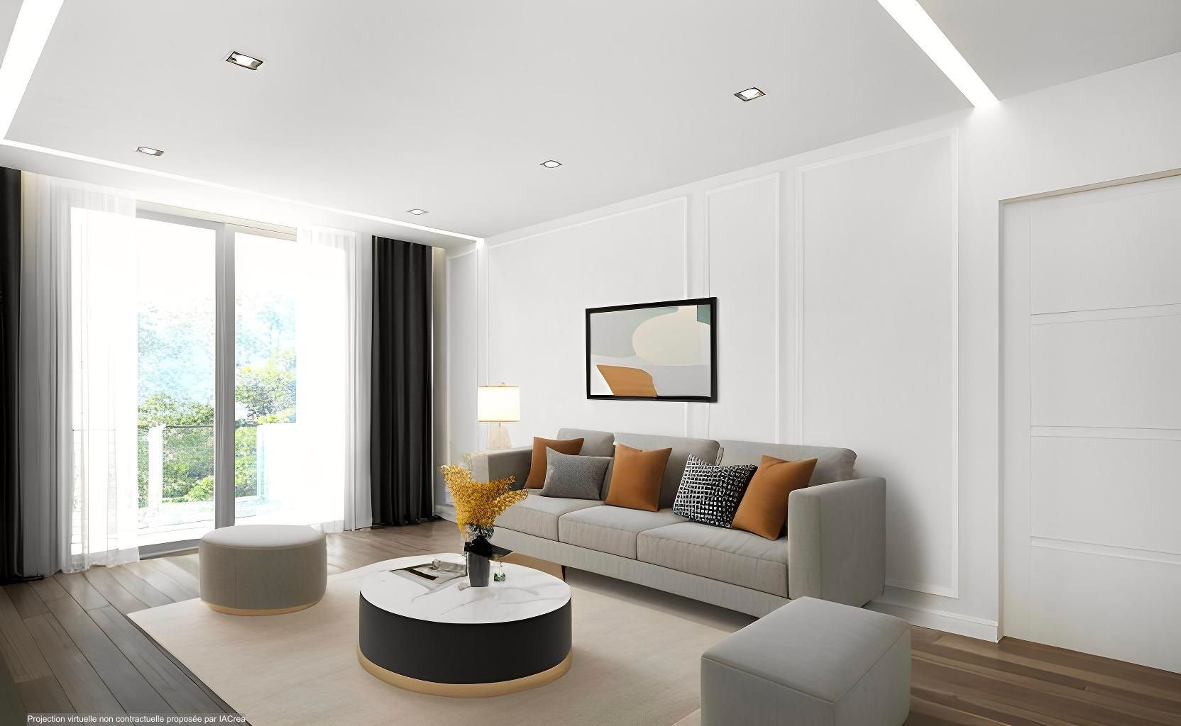 Listo generated home staging projection